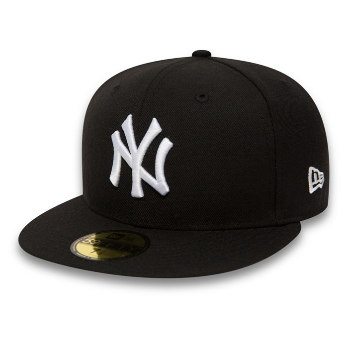 New York Yankees Essential 59FIFTY Lippis Mustat - New Era Lippikset Halpa hinta FI-156082